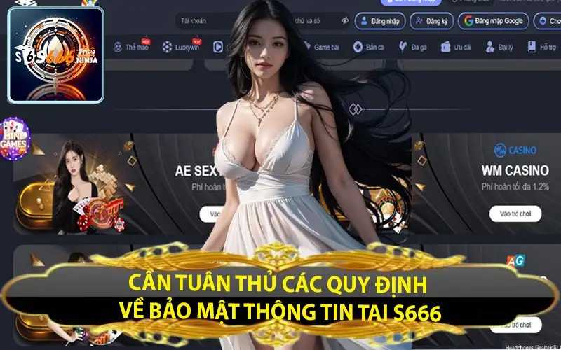 can tuan thu cac quy dinh ve bao mat thong tin tai s666