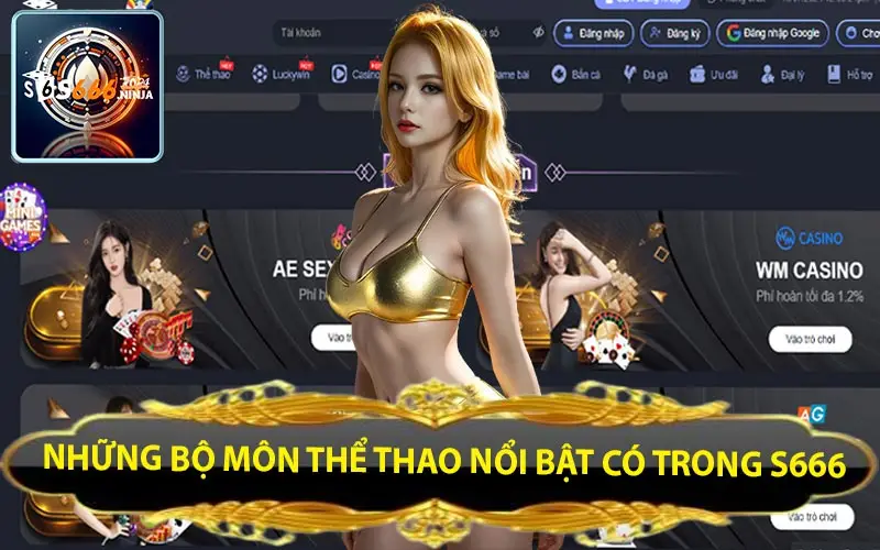 nhung bo mon the thao noi bat co trong s666